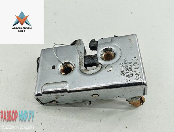 замок двери задней правой Audi 80 8C/B4 1992, 2.0 л., бензин, МКПП, красный, седан, 8A0839016A - фото №1