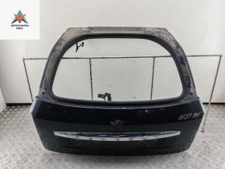 крышка багажника Peugeot 407 1 поколение 2007, чёрный, универсал