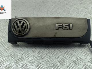 декоративная крышка двигателя Volkswagen Passat B6 2006, 2.0 л., бензин, МКПП, синий, универсал, 06F129208C