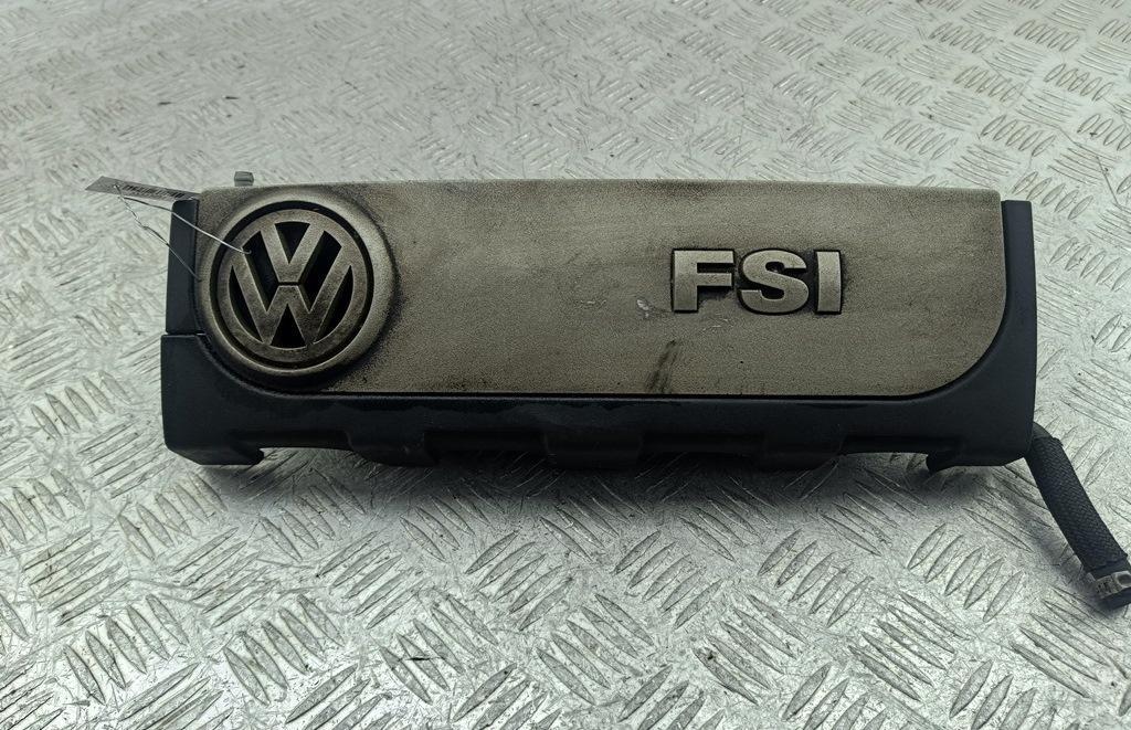 декоративная крышка двигателя Volkswagen Passat B6 2006, 2.0 л., бензин, МКПП, синий, универсал, 06F129208C