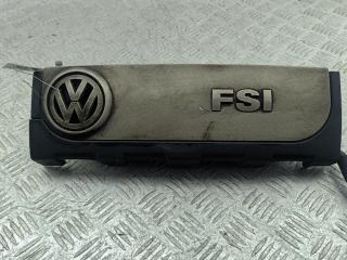 декоративная крышка двигателя Volkswagen Passat B6 2006, 2.0 л., бензин, МКПП, синий, универсал, 06F129208C