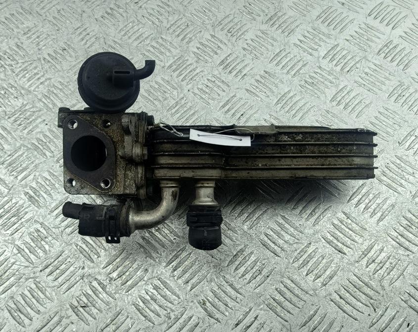 охладитель EGR / Радиатор EGR Volkswagen Touran 2004, 1.9 л., дизель, МКПП, синий, минивэн, 038131513AD
