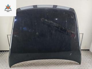 капот Volkswagen Touareg 1 поколение 2005, 2.5 л., дизель, АКПП, чёрный, внедорожник 5 дв.