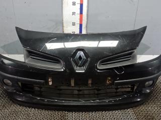 бампер передний Renault Clio 3 поколение 2008, 1.2 л., бензин, МКПП, хетчбэк 5 дв.