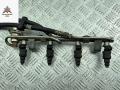 Форсунка топливная (комплект) Audi A6 4B/C5 1998, 1.8 л., Ti, бензин, МКПП, синий, седан, 058133681C, 0581363551 - фото №2