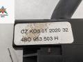 переключатель дворников Audi A6 4B/C5 1998, 1.8 л., Ti, бензин, МКПП, чёрный, универсал, 4B0953503H - фото №4