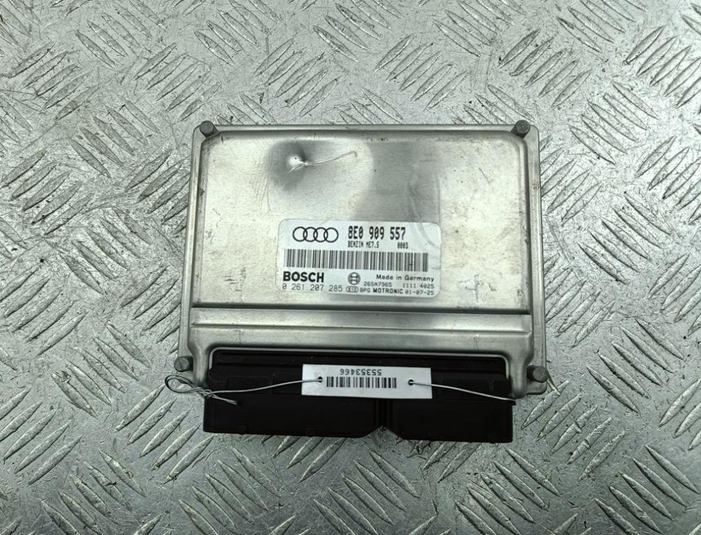ЭБУ Audi A4 B6 2001, 2.0 л., бензин, МКПП, серый, универсал, 8E0909557, 0261207285