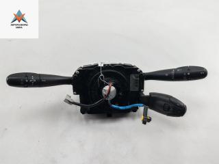 переключатель подрулевой Peugeot 207 1 поколение 2008, 1.6 л., дизель, МКПП, белый, универсал, 96657280XT