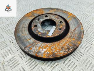 диск тормозной передний Citroen C5 1 поколение 2003, 2.0 л., бензин, МКПП, серый, хетчбэк 5 дв.