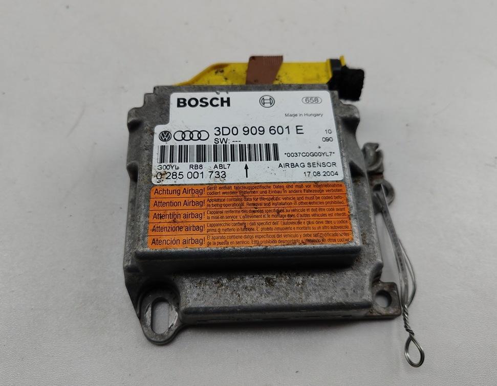 блок AirBag Volkswagen Touareg 1 поколение 2005, 2.5 л., дизель, АКПП, чёрный, внедорожник 5 дв., 3D0909601E - фото №1