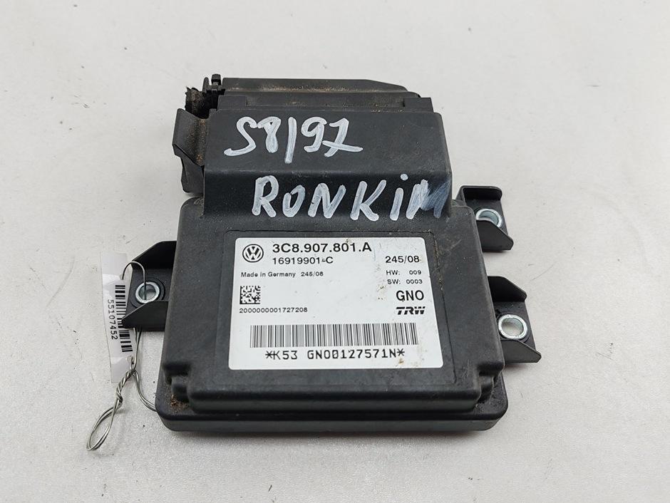 блок управления ручником Volkswagen Passat B6 2008, 2.0 л., дизель, АКПП, серый, универсал, 3C8907801A