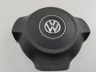 подушка безопасности водителя Volkswagen Golf 6 поколение 2010, 1.6 л., дизель, МКПП, серый, универсал, 1KM880201
