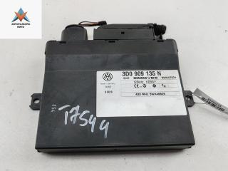 блок управления центральным замком Volkswagen Touareg 1 поколение 2005, 2.5 л., дизель, АКПП, чёрный, внедорожник 5 дв., 3D0909135N