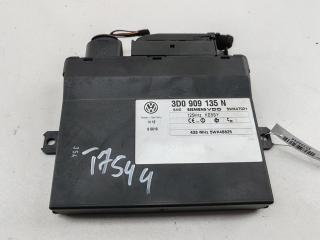 блок управления центральным замком Volkswagen Touareg 1 поколение 2005, 2.5 л., дизель, АКПП, чёрный, внедорожник 5 дв., 3D0909135N