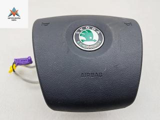 подушка безопасности водителя Skoda Fabia 1 поколение (6Y) [рестайлинг] 2006, 1.4 л., бензин, АКПП, серый, универсал, 6Y0880201J