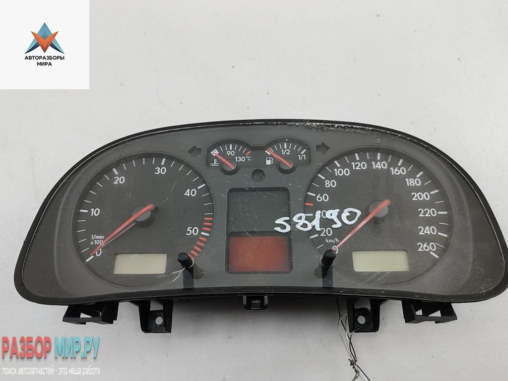 приборная панель Volkswagen Golf 4 поколение 2000, 1.9 л., дизель, МКПП, синий, хетчбэк 3 дв., 1J0920825C - фото №1