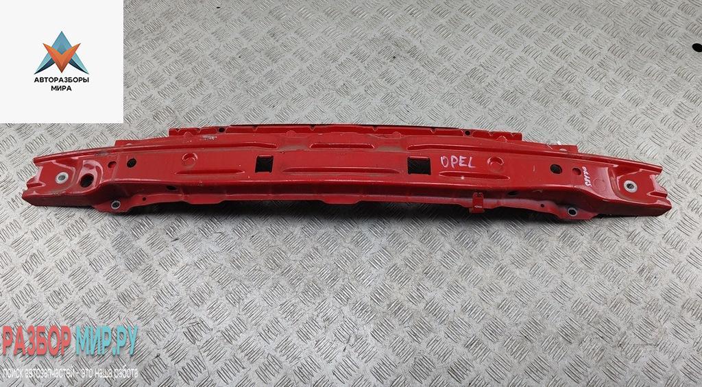 усилитель бампера переднего Opel Zafira 1 поколение (A) 2000, 1.8 л., бензин, МКПП, красный, минивэн - фото №1