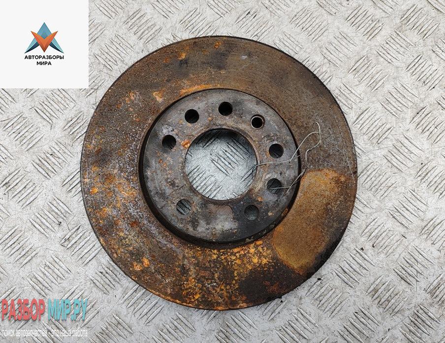 диск тормозной передний Opel Zafira 1 поколение (A) 2000, 1.8 л., бензин, МКПП, красный, минивэн - фото №1