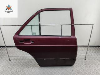 дверь сдвижная Mercedes-Benz C-Класс W201 [рестайлинг] 1989, красный, седан