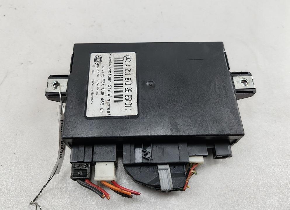блок управления крышкой багажника Mercedes-Benz E-Класс W211/S211 2004, 3.2 л., дизель, АКПП, синий, универсал, 2118702685 - фото №1