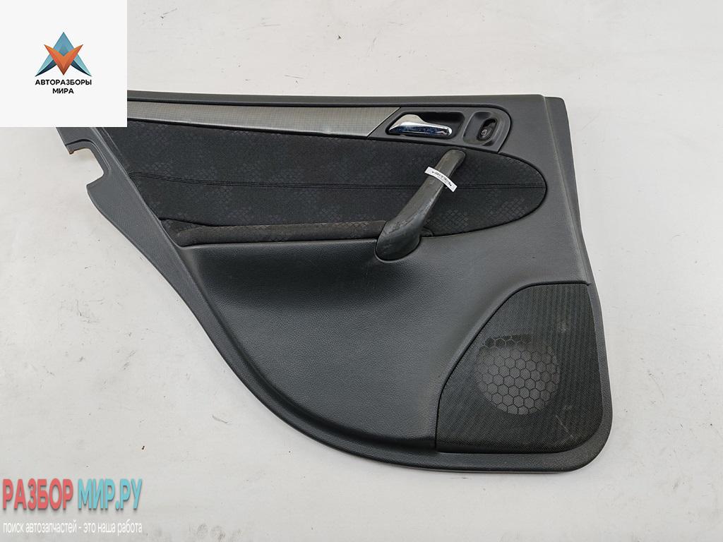 обшивка двери задняя левая Mercedes-Benz C-Класс W203/S203/CL203 2003, 2.2 л., дизель, АКПП, серый, седан, A2037301362 - фото №1