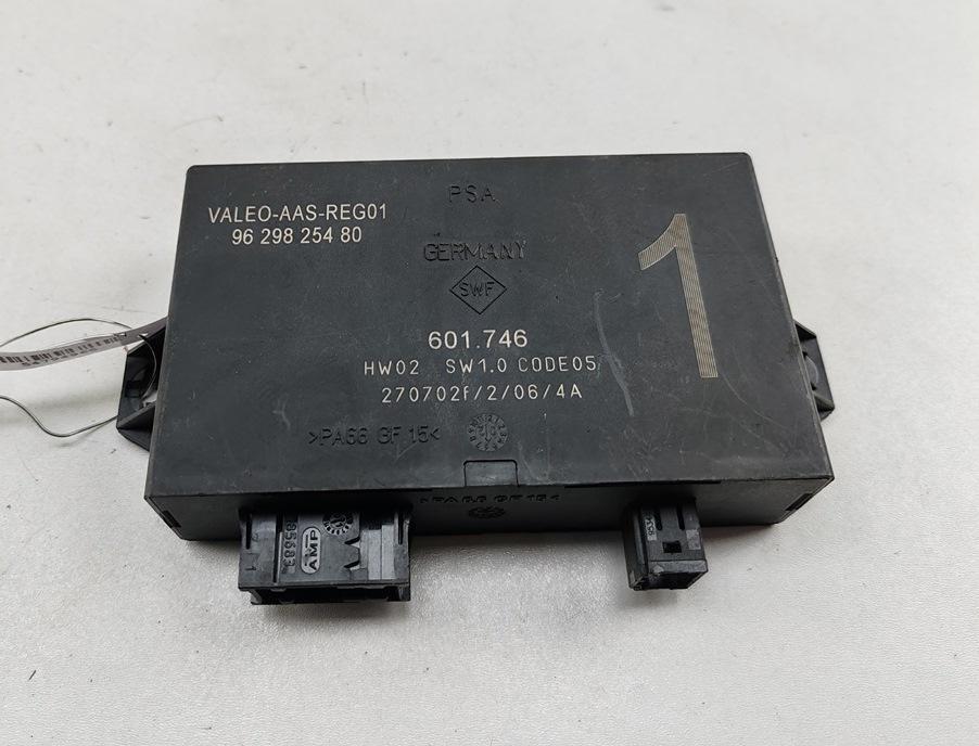 блок управления парктрониками Citroen C5 2003, 2.0 л., бензин, МКПП, серый, хетчбэк 5 дв., 9629825480