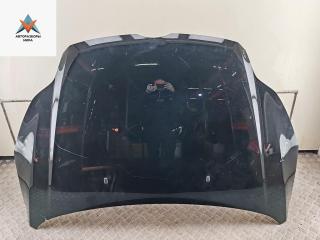 капот Ford Focus 3 поколение 2013, 1.0 л., бензин, МКПП, чёрный, хетчбэк 5 дв.