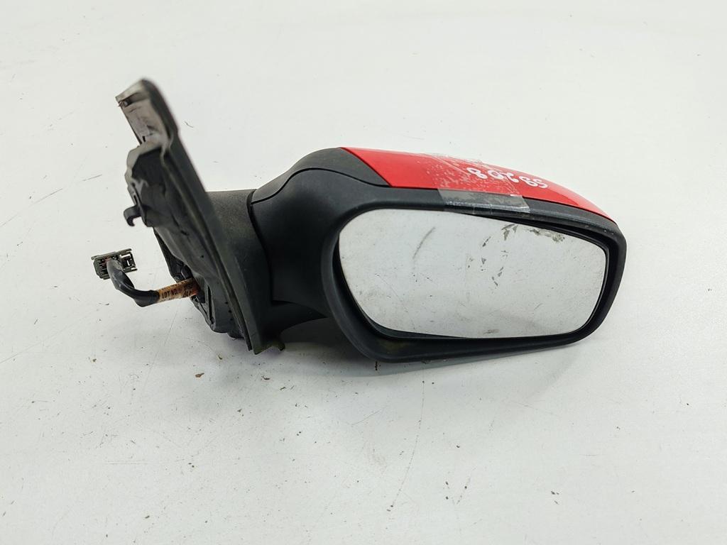 зеркало правое Ford Focus 2 поколение 2006, 1.6 л., i, бензин, МКПП, красный, хетчбэк 5 дв. - фото №1