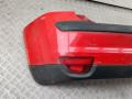 бампер задний Ford Focus 2 поколение 2006, красный, хетчбэк 5 дв., 4M51A17906A - фото №2