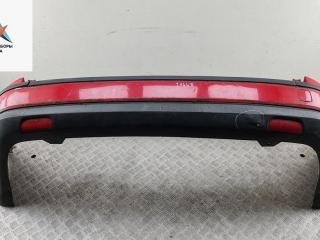 бампер задний Ford Focus 2 поколение 2004, красный, универсал, 4M51N17906AD