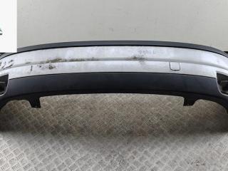 бампер задний Ford Focus 2 поколение [рестайлинг] 2007, серый, хетчбэк 5 дв.