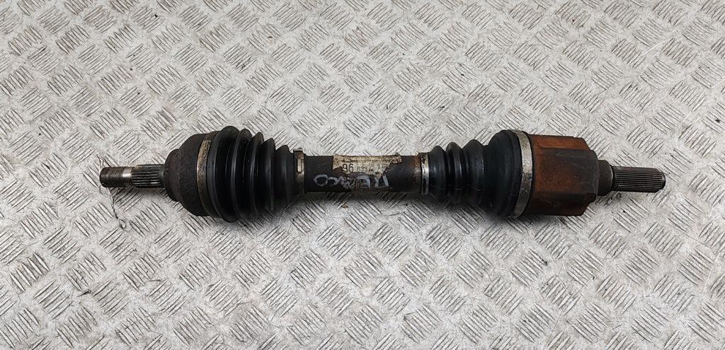 полуось передняя левая (приводной вал, ШРУС) Citroen C5 2007, 2.0 л., дизель, АКПП, чёрный, универсал