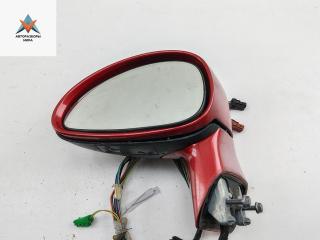 зеркало левое Citroen C4 1 поколение 2007, 1.6 л., бензин, МКПП, красный, хетчбэк 5 дв., 96467114