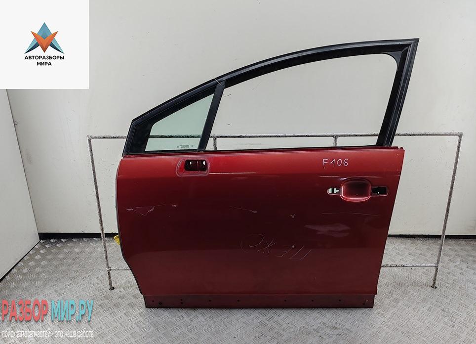 дверь сдвижная Citroen C4 1 поколение 2007, красный, хетчбэк 5 дв. - фото №1