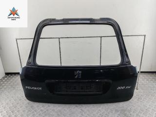 крышка багажника Peugeot 206 1 поколение [рестайлинг] 2003, чёрный, универсал
