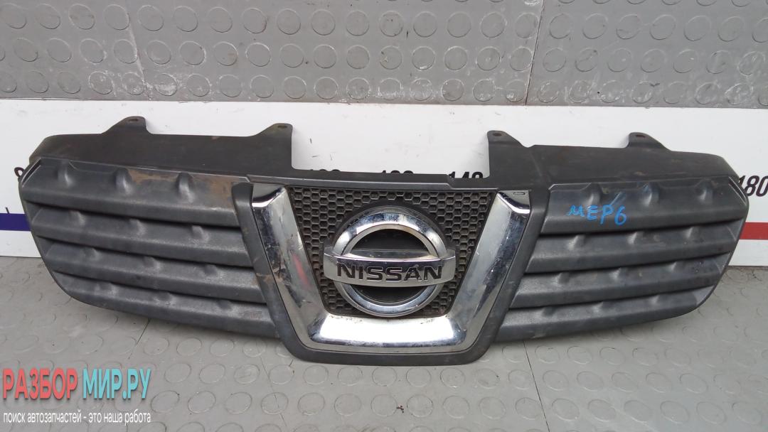 решетка радиатора Nissan Qashqai 1 поколение 2008, 1.6 л., бензин, МКПП, внедорожник 5 дв. - фото №1