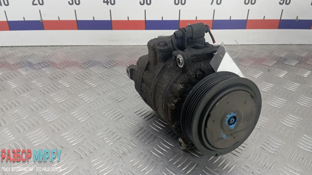 компрессор кондиционера Volkswagen Touareg 2 поколение 2011, 3.0 л., V6 TDI, дизель, АКПП, внедорожник 5 дв., 7P0820803D - фото №1