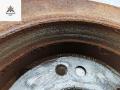 диск тормозной задний Mercedes-Benz Vaneo W414 2002, 1.7 л., дизель, МКПП, чёрный, минивэн - фото №3