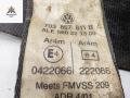 ремень безопасности Volkswagen Transporter T4 1997, 2.4 л., дизель, МКПП, белый, микроавтобус, 703857811B - фото №3