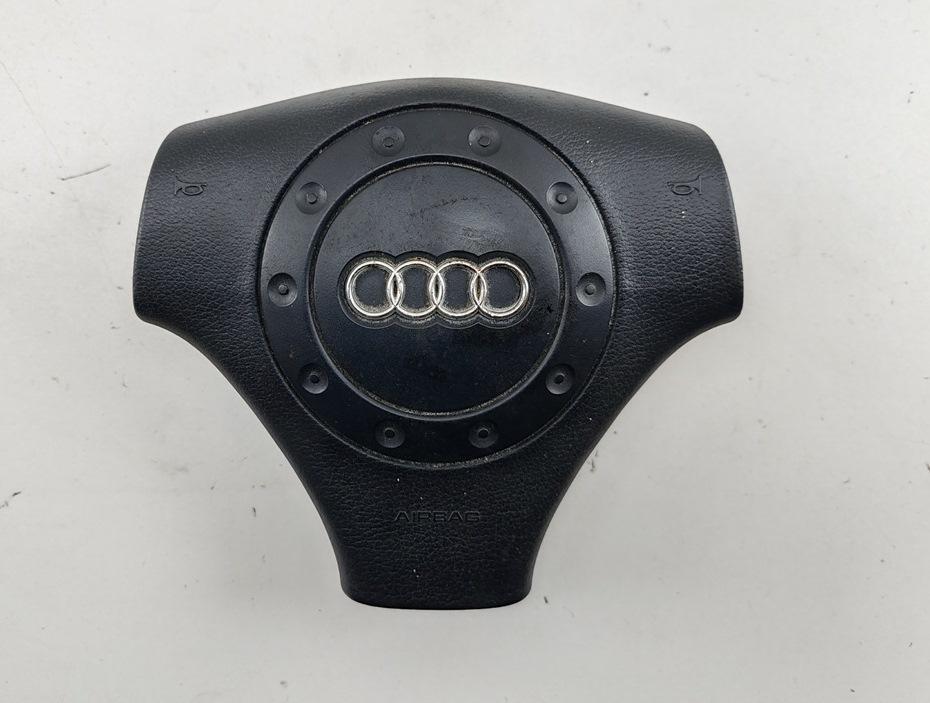 подушка безопасности водителя Audi A6 C5 1999, 2.8 л., бензин, АКПП, синий, универсал, 4B0880201G