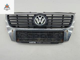решетка радиатора Volkswagen Passat B6 2006, чёрный, универсал, 3C0853651B