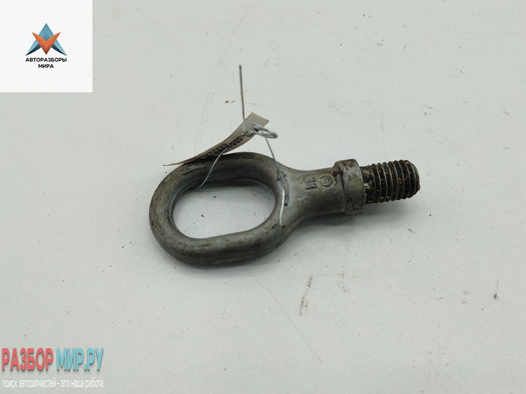 крюк буксировочный Volkswagen Touareg 1 поколение 2005, 2.5 л., дизель, АКПП, чёрный, внедорожник 5 дв. - фото №1