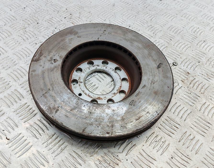 диск тормозной передний Volkswagen Touran 1 поколение 2003, 2.0 л., дизель, МКПП, серый, минивэн - фото №1