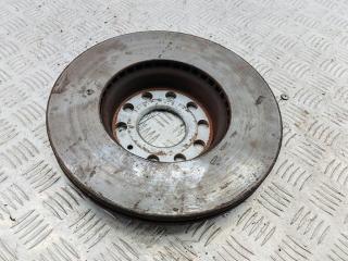 диск тормозной передний Volkswagen Touran 1 поколение 2003, 2.0 л., дизель, МКПП, серый, минивэн