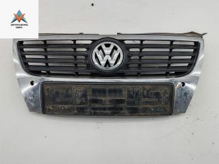 решетка радиатора Volkswagen Passat B6 2007, чёрный, универсал, 3C0853651