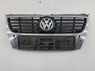 решетка радиатора Volkswagen Passat B6 2007, чёрный, универсал, 3C0853651