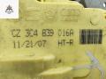 замок двери задней правой Volkswagen Passat B6 2007, 2.0 л., дизель, МКПП, чёрный, универсал - фото №3