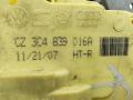 замок двери задней правой Volkswagen Passat B6 2007, 2.0 л., дизель, МКПП, чёрный, универсал - фото №3