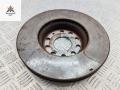 диск тормозной передний Volkswagen Touran 1 поколение 2003, 2.0 л., дизель, МКПП, серый, минивэн - фото №2