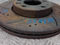 диск тормозной передний Volkswagen Transporter T5 2004, 2.5 л., дизель, МКПП, микроавтобус - фото №2